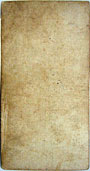 DOS « TAROTÉ »  . Jacques Rochias, Nezuchâtel 1782