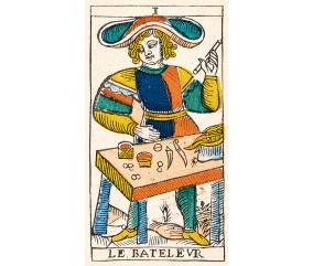 TAROT CLAUDE BURDEL 1751