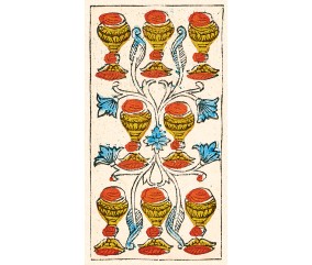 TAROT CLAUDE BURDEL 1751