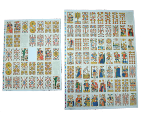 2 TAROT SET POSTERS CLAUDE BURDEL 1751