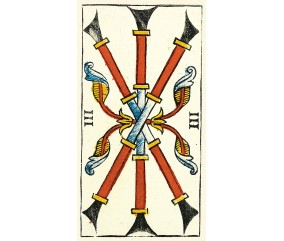 TAROT PIERRE MADENIE 1709